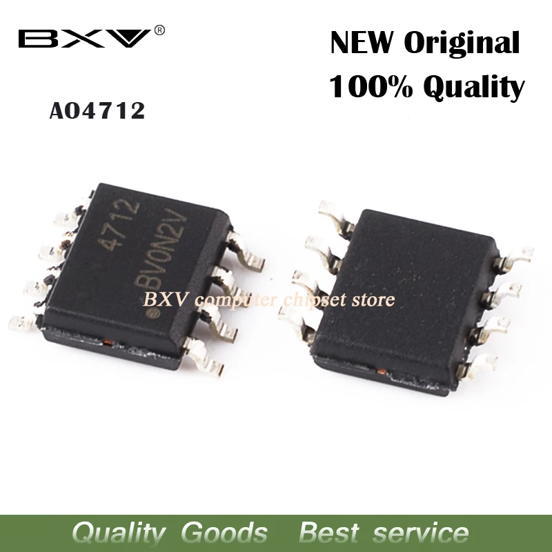 10 шт. AO4712 4712 MOSFET SOP-8 новый оригинальный Бесплатная доставка | Электронные