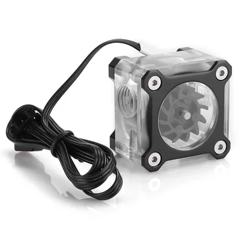 

R3 RGB Colorful Computer Water-Cooling Water Flow Meter G1/4 Female Thread Computer Accessories