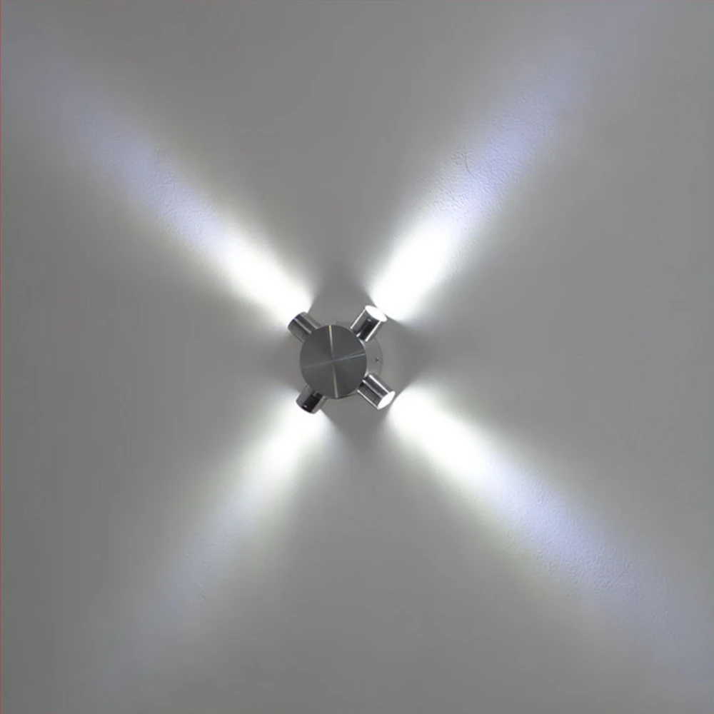 Современный алюминиевый светодиодный настенный светильник DBF 4 Вт RGBWW