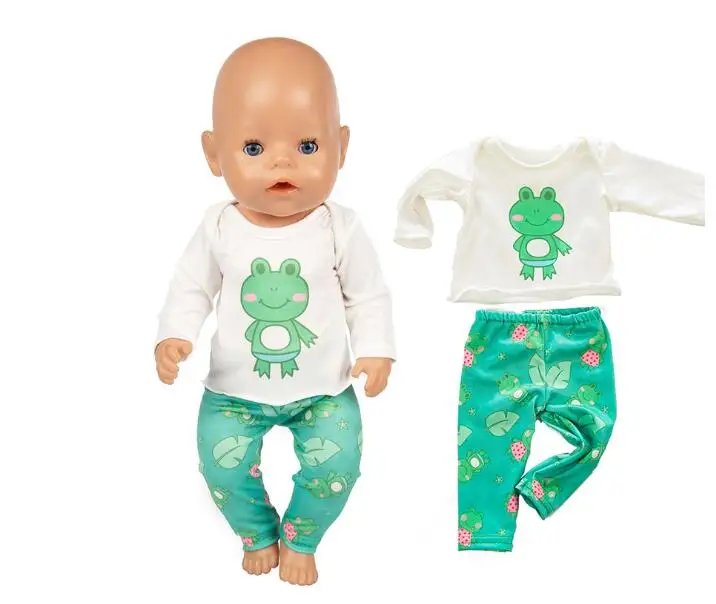 Новая Одежда для кукол подходит для 43 см Zapf Baby Doll, 17 дюймов Born Dolls Аксессуары - Цвет: 02