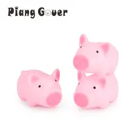 10pcs Pink Pig Sound Pet Toy Small Pig Cat Dog Toy For Teddy Puppy Squeak MIni Pig Dog Toys 2