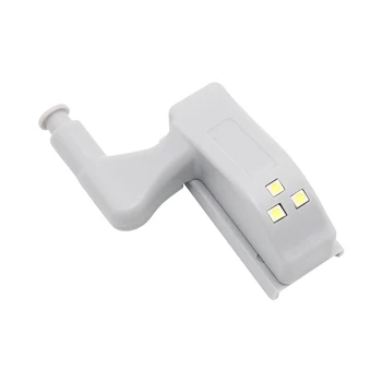

LED Under Cabinet Light Universal Wardrobe Light Sensor Led Armario Inner Hinge Lamp For Cupboard Closet Kitchen Night Light