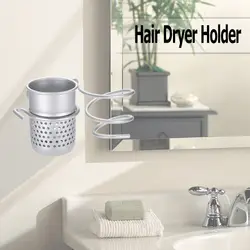Фен держатель настенный гребень подставка для стойки для волос Инструменты для ванной вешалка для хранения