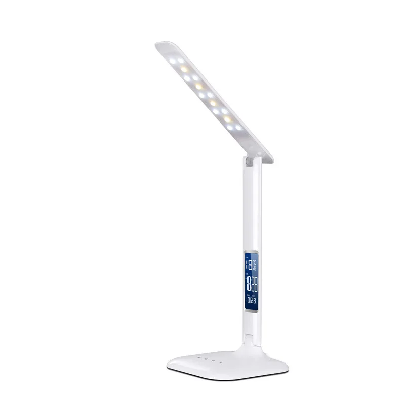 

LED Desk Lamp Touch Dimming Portable Book Light Calendar Eye Protection Learning Plug Lamp LED Folding