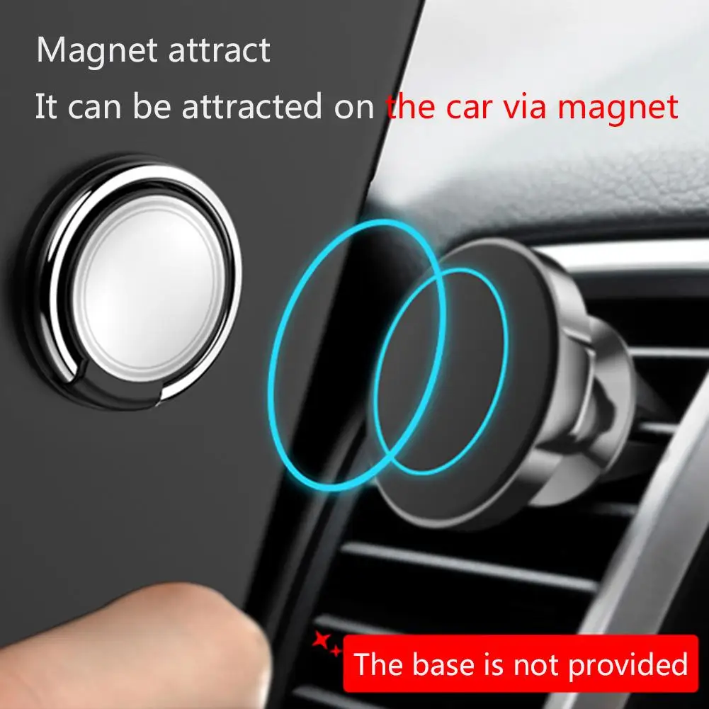 

Luxury Finger Ring Holder Universal Phone Socket Holder Car Bracket Stand 360 Degree Rotation Magnetic Car Holders Accessories