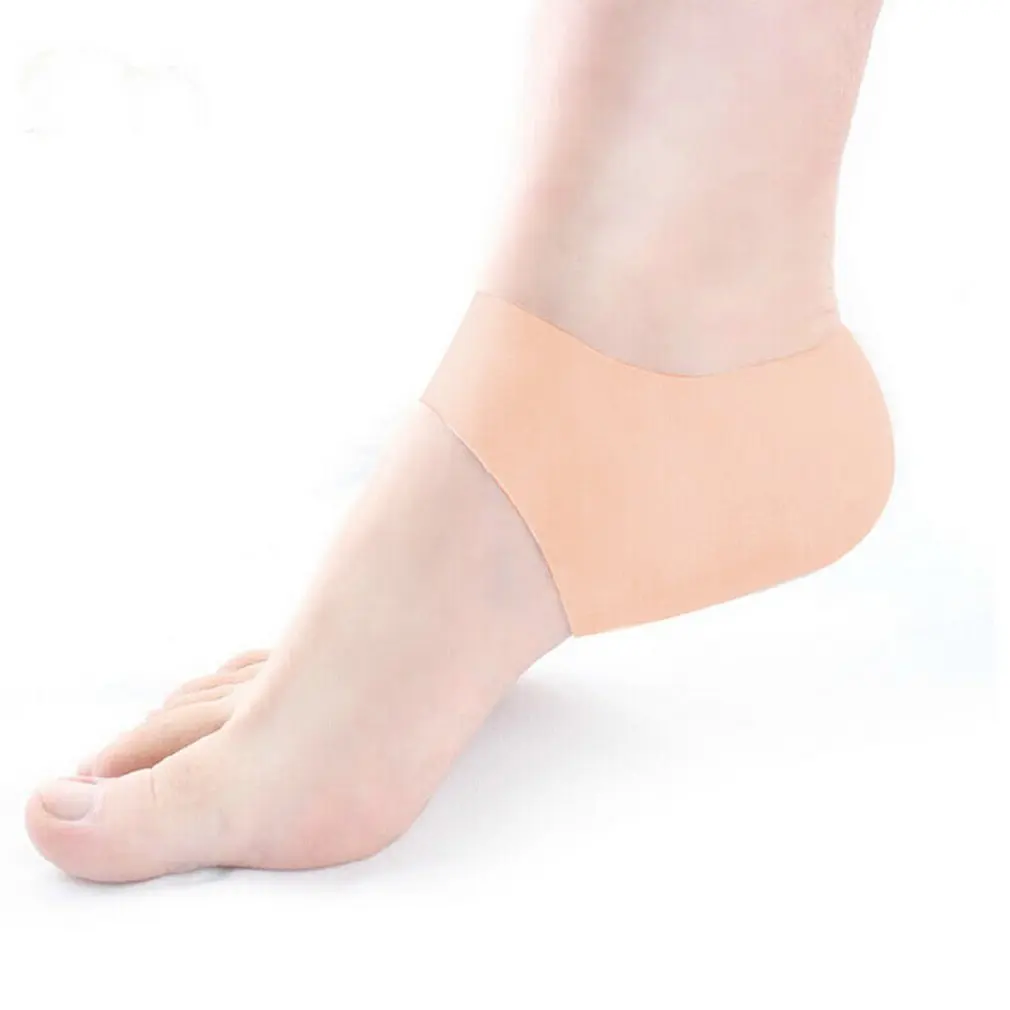 Силиконовые Гелеобразные напяточники протектор Plantar Fasciitis компрессионный Уход за ногами увлажняющие Гелеобразные напяточники носки каблуки Шпоры облегчение боли