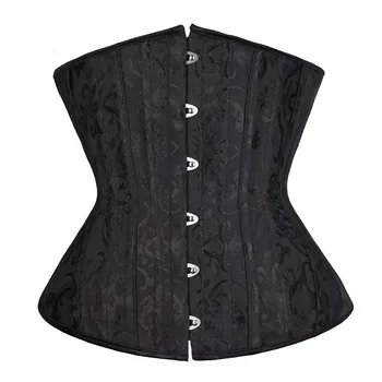 

26 Jacquard steel corset abdominal waistcoat body dressing corset