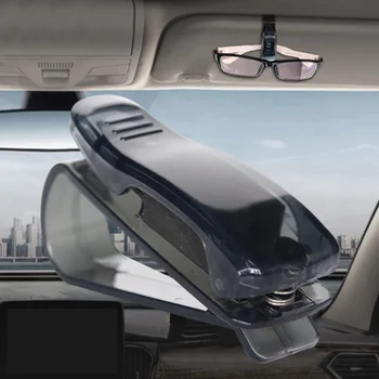 

Car Glasses Case Universal Eyeglasses Holder Cover Auto Sun Visor Clip Sunglasses Stand Car Accessories for BMW Toyota VW