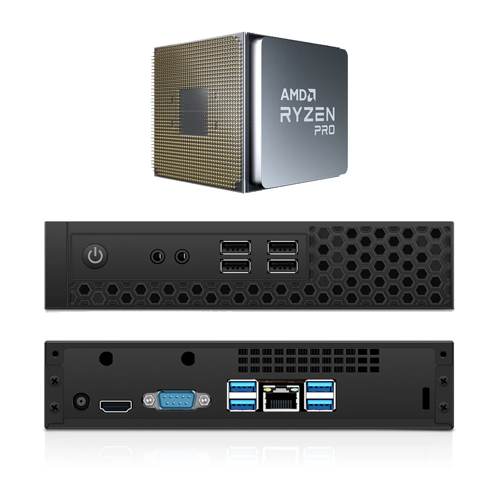 Мини ПК chatreey S1 Настольный уровень intel core i3 10100 i5 10400 Amd Ryzen 3 3200G 5 3400G ITX игровой