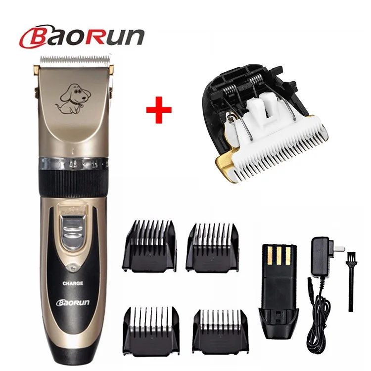 baorun cordless grooming set for pet