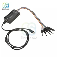 I2C SPI CAN Uart LHT00SU1 Virtual Oscilloscope Logic Analyzer Multi-Function Signal Generator with Clamp Line and USB Connector I2C SPI CAN Uart LHT00SU1 Virtual Oscilloscope Logic Analyzer Multi-Function Signal Generator with Clamp Line and USB Connector