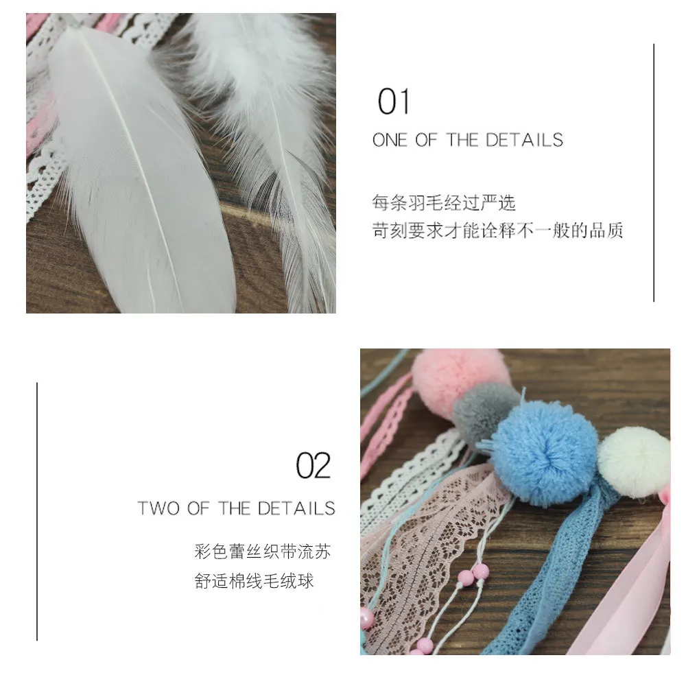 INS Hipster Creative Dreamcatcher Cloud Hanging Decoration GIRL'S Room Decoration Clouds And Month Wind Chime Pendant Dreamcatch