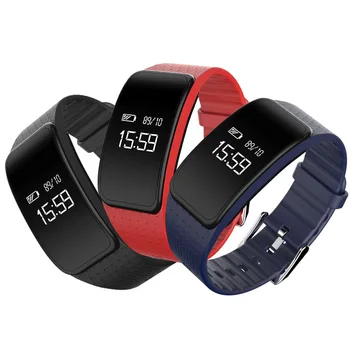 

New Products Smart Bracelet Blood Pressure Health Bluetooth Sports Silicone Strap Anti-Loss Erproof Pedometer