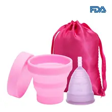 Медицинский силиконовый стерилизатор для менструальных чашек, Женский гигиенический стерилизатор для менструальных чашек, стерилизатор для менструальных чашек для женщин и девушек