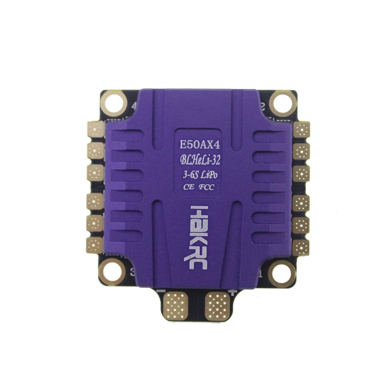 HAKRC E50AX4 50A Blheli_32 3-6S Dshot1200 5 V/3A BEC w/MOS трубка 30,5x30,5 мм бесщеточный ESC для RC гоночный fpv-дрон модели частей