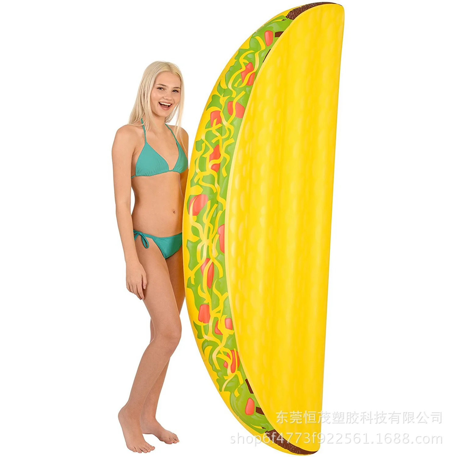 

Factory Profession Customizable PVC Inflatable Hami Melo Floating Row Adult Inflatable Water Fruit Floating Row-Printing Logo