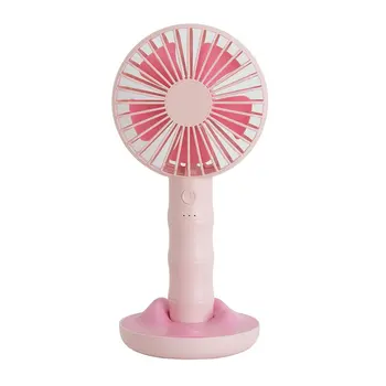 

Bamboo-like Handheld Usb Rechargeable Mini Fan Summer Electric Handheld Fan Nordic Style Desktop Cool