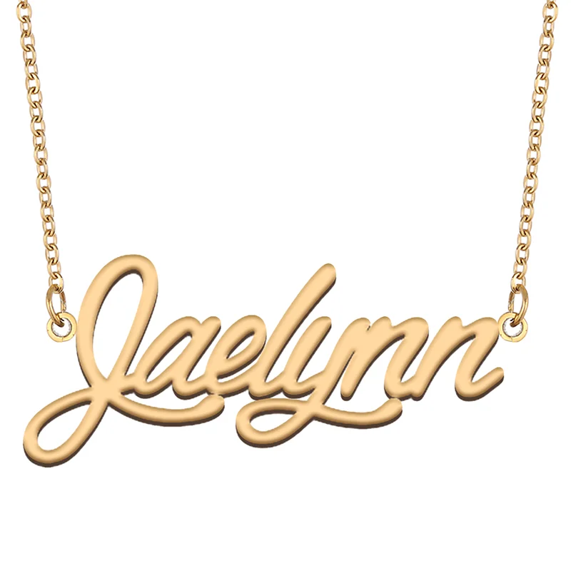 

Necklace with Name Jaelynn for His Her Family Member Best Friend Birthday Gifts on Christmas Mother Day Valentine's Day