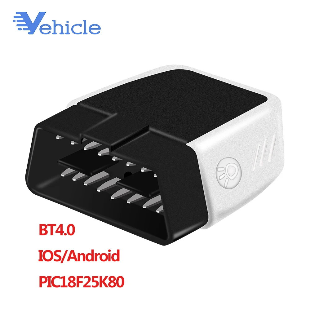 Для Android OBD2 ELM327 v1.5 PIC18F25K80 чип Bluetooth 4,0 Автомобильный диагностический инструмент мини elm переключатель OBD сканер Код ошибки считыватель