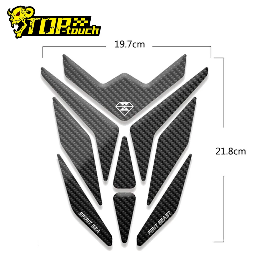 Наклейка для мотоцикла SPIRIT BEAST Moto Feul накладка на бак наклейки Honda Yamaha
