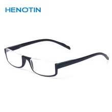 Очки для чтения, модные пластмассовые очки с половинной оправой, женские и мужские очки, весенние шарниры, черная черепаха, дальнозоркость, gafas de lectura