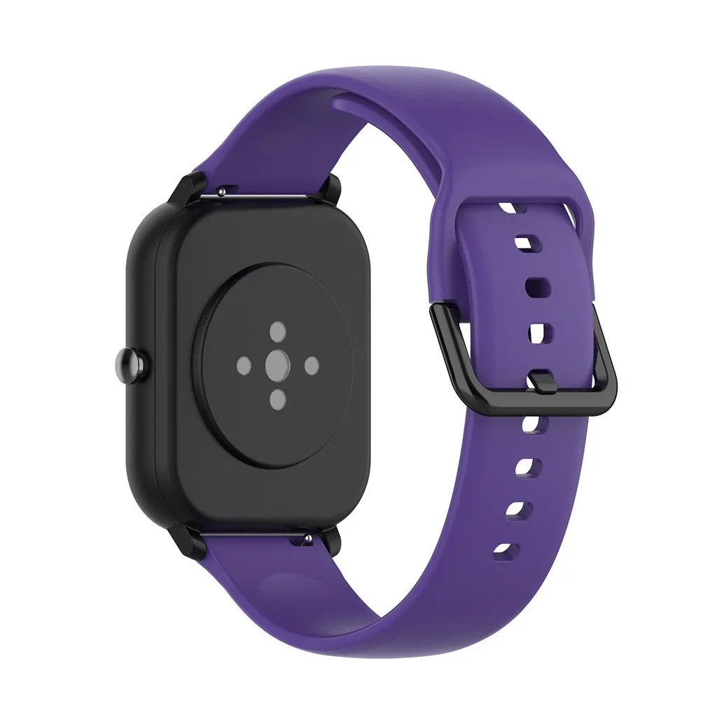 Умный ремешок для часов Huami Amazfit Sport, мягкий силиконовый сменный ремешок для часов, ремешки на запястье для Huami Amazfit GTS, аксессуары