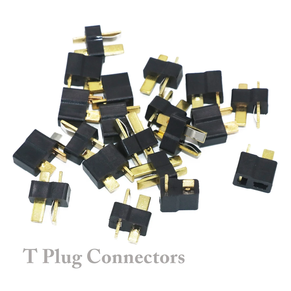 

T Plug DC500V 25A PA Male/Female Connectors For RC Lipo Battery Hobby Car Boat Plane Helicopter Airplane Truck Toy DIY Parts
