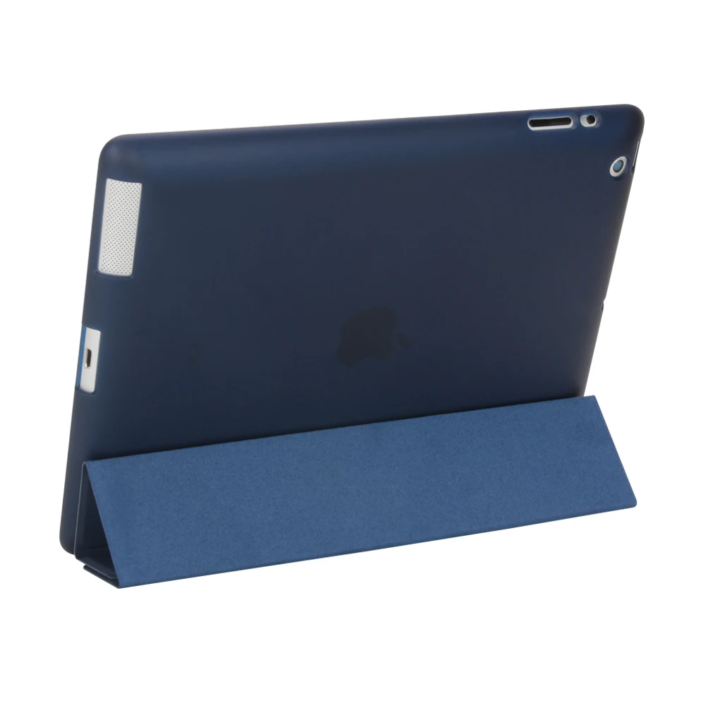 For iPad 2 3 4 Case Leather Flip Cover Smart Stand Holder Funda A1396 A1458 A1460