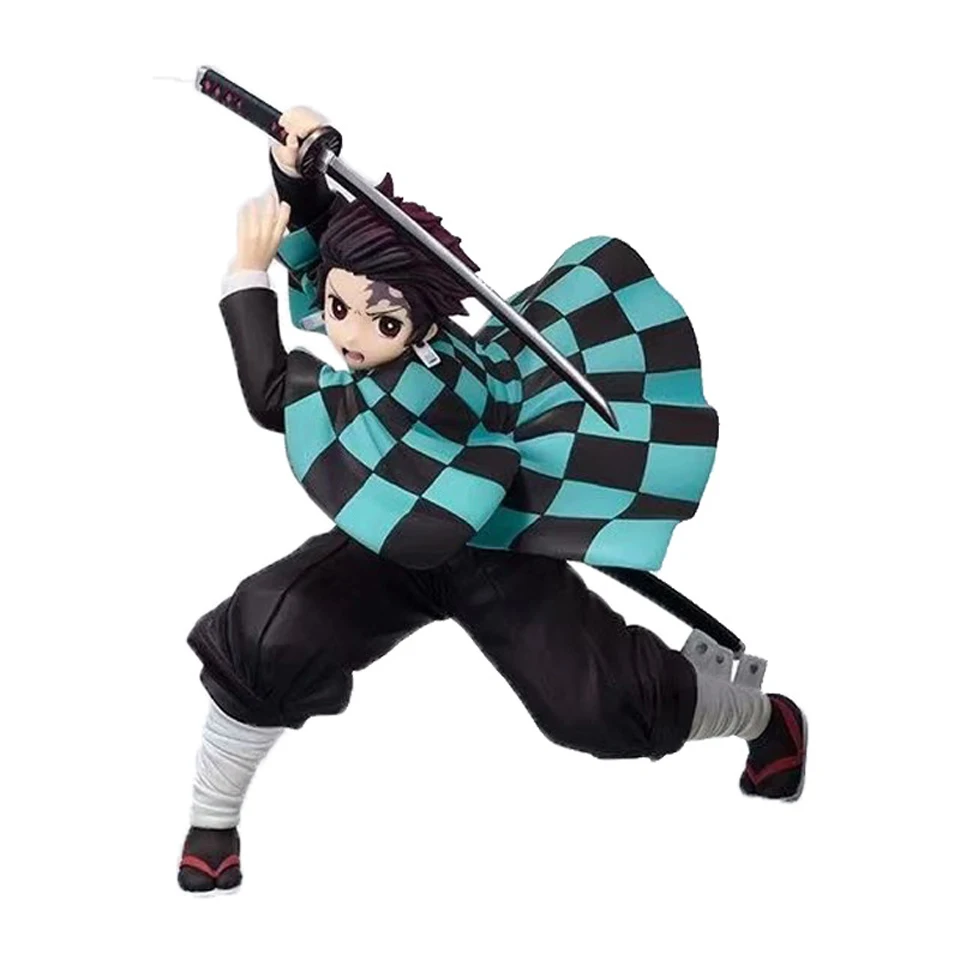 Tronzo аниме демон убийца Kimetsu no Yaiba Kamado Tanjirou Nezuko ПВХ фигурка модель игрушки Kimetsu фигурка Brinquedos подарки
