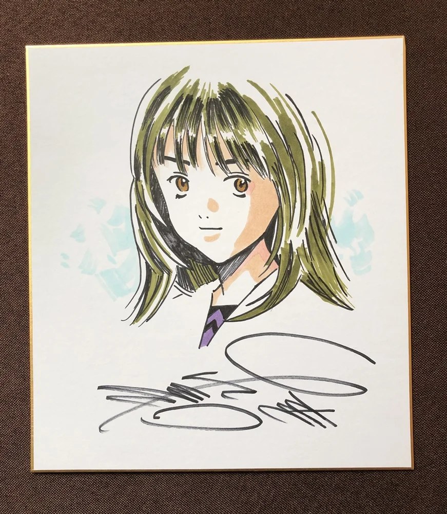 Рукописные иллюстрации Junji Itou Shikishi художественная доска с автографом 272*242 11C
