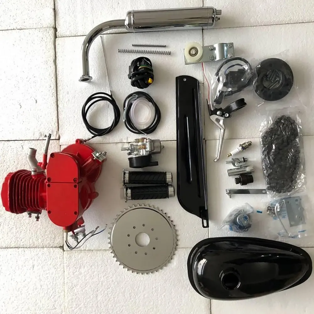 

Bicycle Engine Kit 50-60CC Engine Bicycle Gasoline Engine Kit For Most 26" 28" V-frames Motorcycle Bicycle Kit