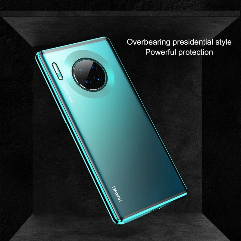 Benks для huawei mate 30/huawei mate 30 Pro металл+ закаленное стекло полное покрытие защитный чехол