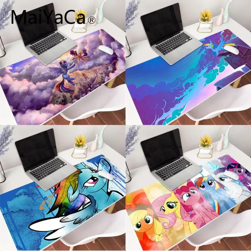 Игровые коврики MaiYaCa для маленьких пони коврик мыши нескользящий резиновый