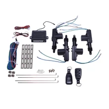 Универсальный автомобильный Мощность Дверные замки Привод 12 вольтовый dc-двигатель с напряжением(4 шт) Автомобильный пульт центральный Управление Блокировка Автозапуск Системы
