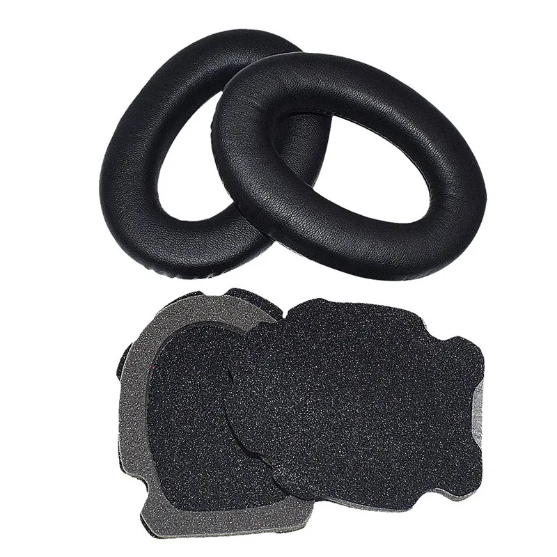 

Ear pads are used for Dr. A10 A20 noise reduction headphone cover protein leather ecushion A10 A20 memory foam headphone pad
