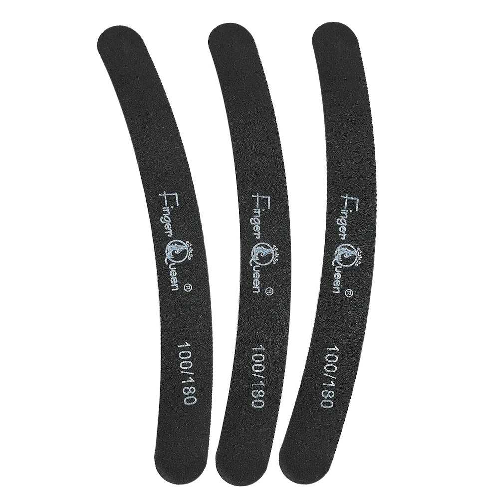 Shape2-3PCS Fingerqueen 5 различных форм крепкие толстые деревянные пилки для ногтей буферные маникюрные пилки для ногтей Солнечный Свет Деревянные шлифовальные пилки для ногтей FCR001 - Цвет: Shape2-3PCS