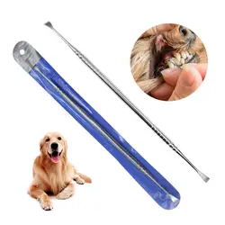 1PCS Pet Tooth Scraper Stainless Steel Double Ended Dental Calculus Removal Tool Tooth Scaler For Dogs And Cats Harness Leash 1PCS Pet Tooth Scraper Stainless Steel Double Ended Dental Calculus Removal Tool Tooth Scaler For Dogs And Cats Harness Leash