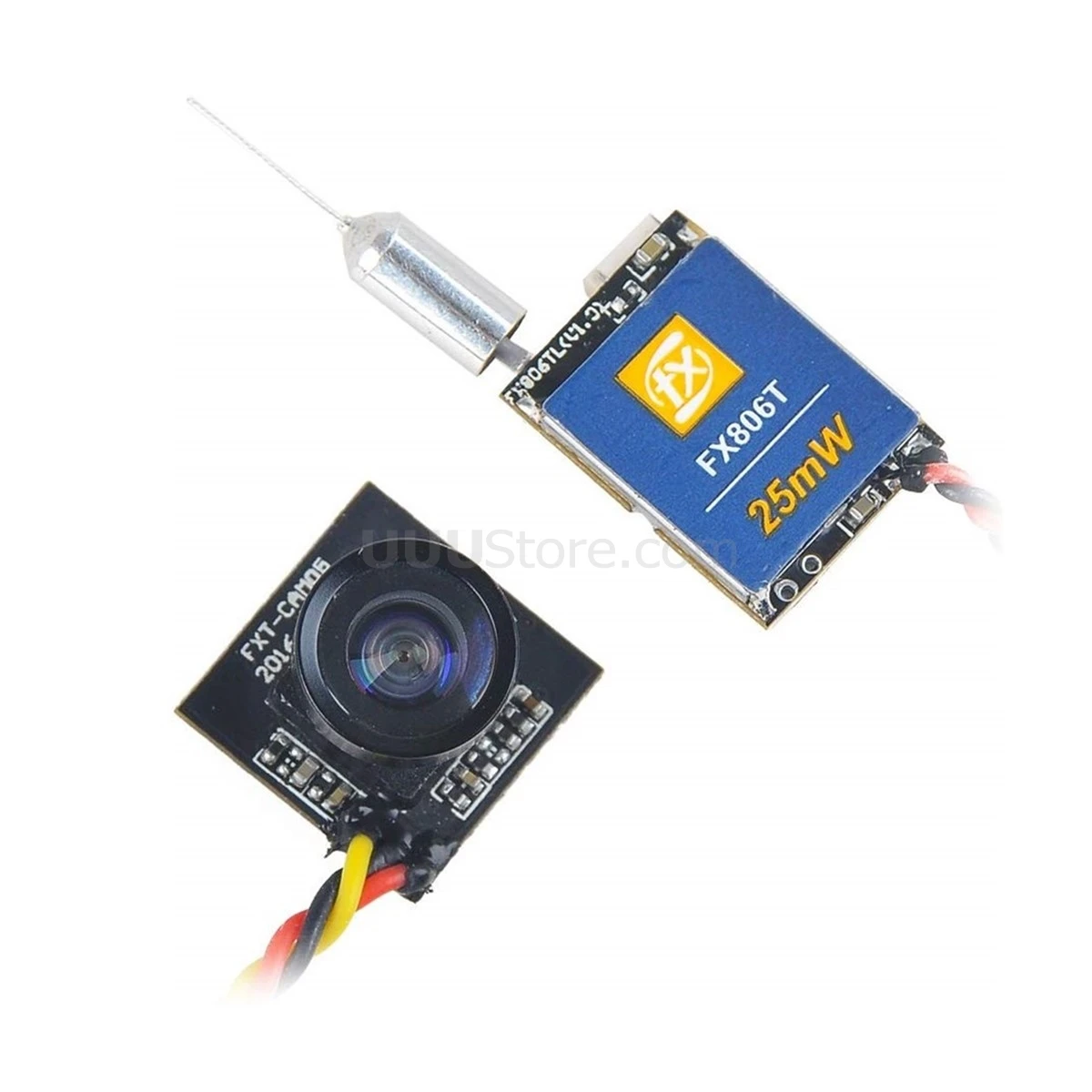 FXT FX806TC 5.8ghz 40Ch Detached VTX and 600TVL Whoop Camera Combo for FPV Racing 3