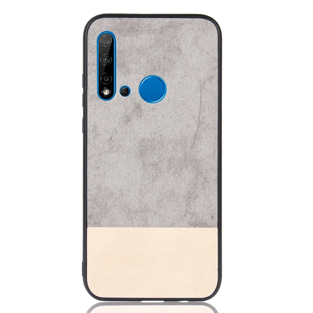 10 шт./лот TPU+ PU+ PC винтажный джинсовый PU кожаный чехол для телефона huawei P30 P20 P9 P8 Lite Pro Maimang 8 P Smart