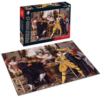 

Artists' famous paintings, puzzles, 1,000 pieces of paper landscape puzzles, adult toys, children's games, educational toys 8800