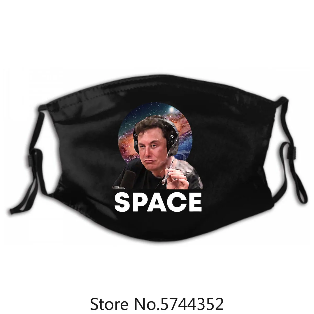 

Short Sleeve S-3Xl Washable Reusable Mask with PM2.5 Filters 5 Layers Elon Musk Spacex Tee Mask High Elon Musk Mask
