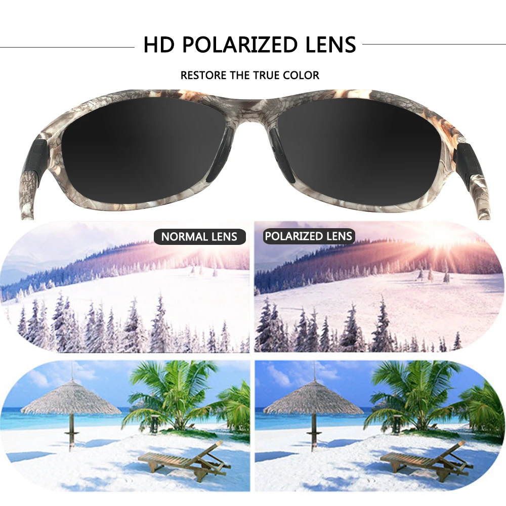 POLARSNOW Брендовые спортивные солнцезащитные очки, поляризационные для мужчин, очки для вождения, мужские очки с защитой от уф400 лучей, Поляризованные женские очки