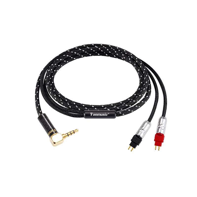 

Fanmusic ZY-242/ZY-243/ZY-244/ZY-245 ручной работы наушников обновления кабель для HD650 HD600 HD660s