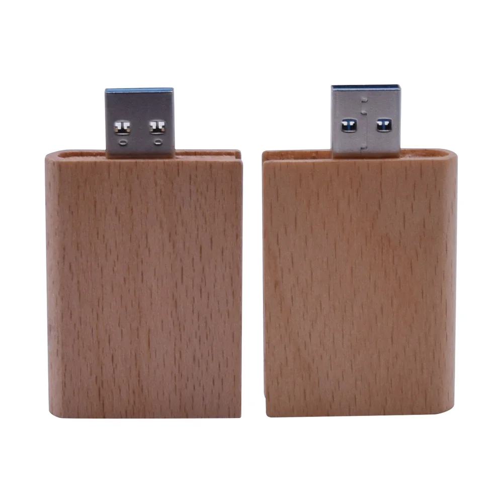 Высокоскоростной изготовленным на заказ логосом деревянная книжная Usb флэш