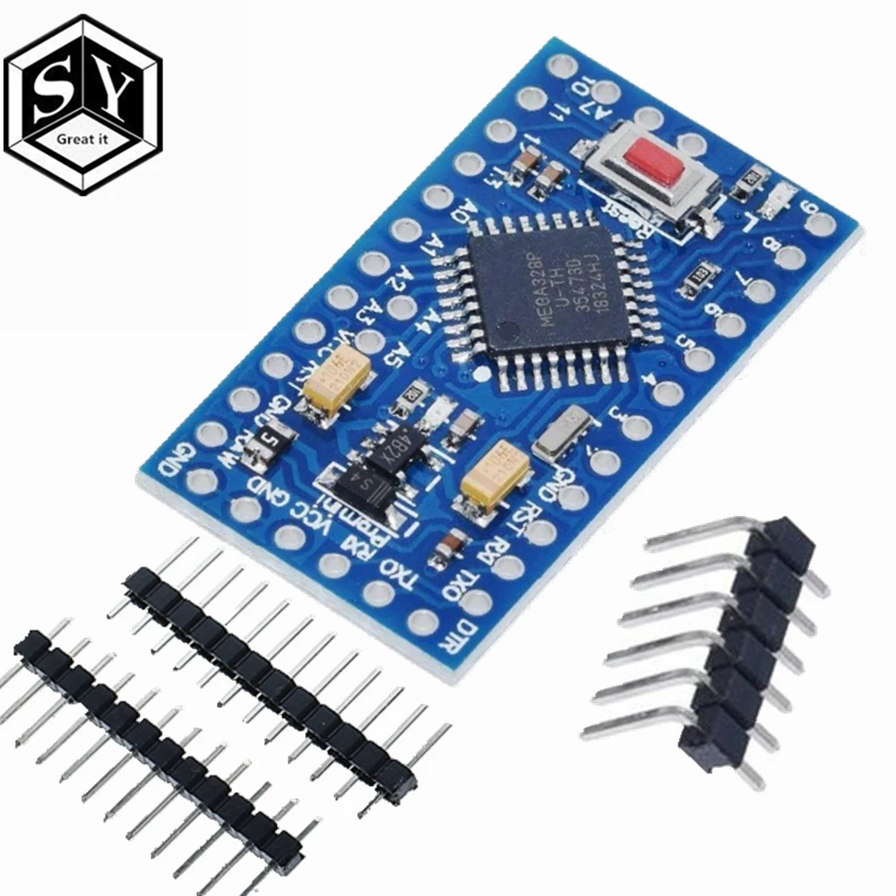 С Загрузчиком Pro Mini ATMEGA328P 328 ATMEGA328 5 В/16 МГц 3 В/8 для arduino|Интегральные схемы| |