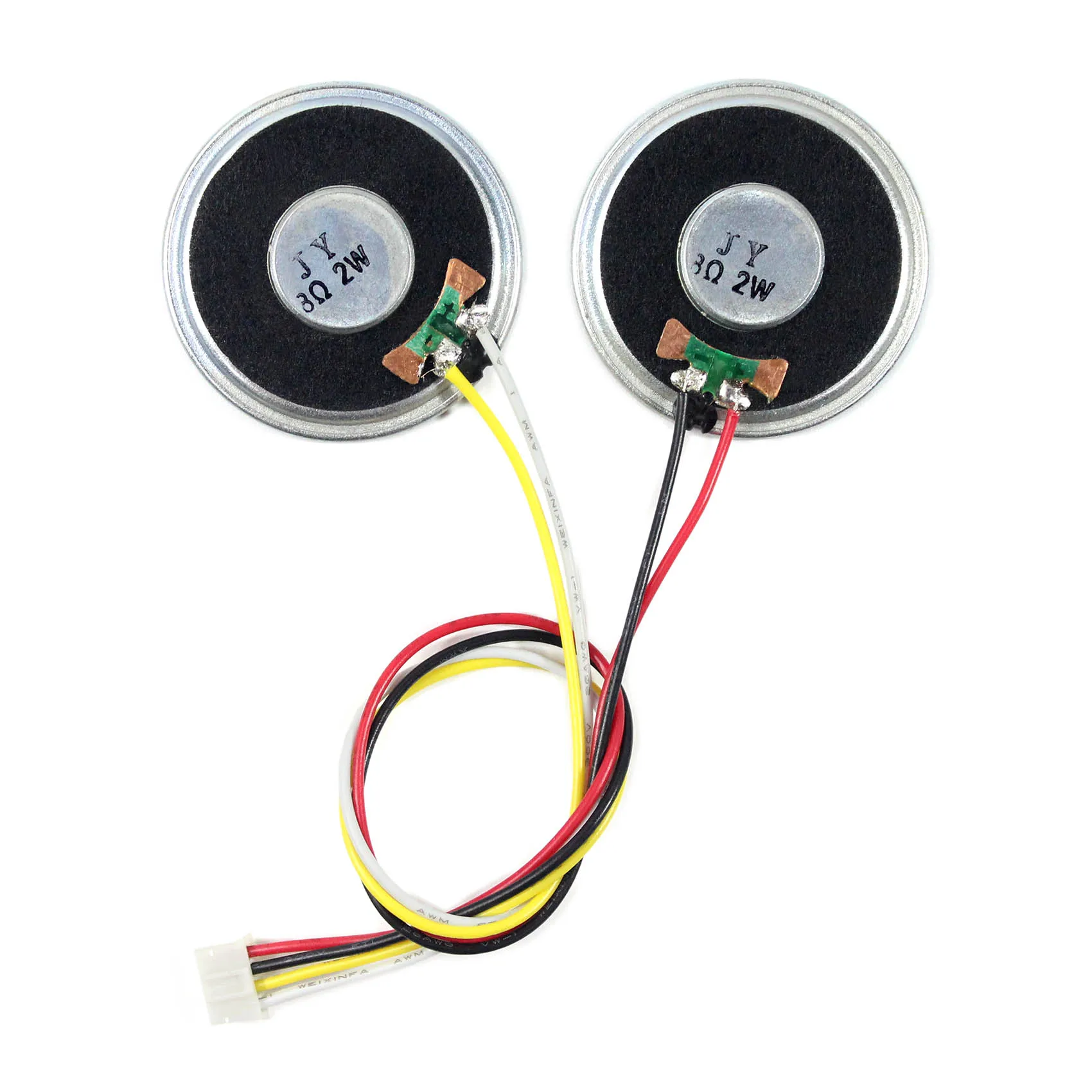 8ohm 2W круглый динамик с 4-контактным кабелем для ЖК-платы контроллера, подходит для PH2.0 разъем динамика
