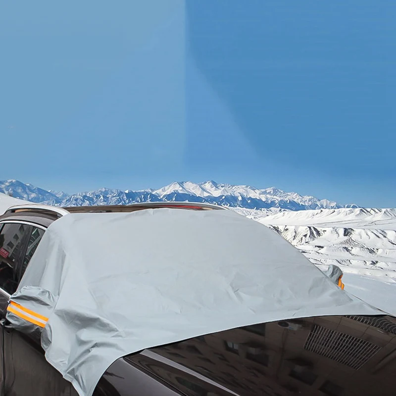 Car Windscreen Cover Heat Sun Shade Anti Snow Frost Ice Shield Dust Protector Universal Winter Car Cover