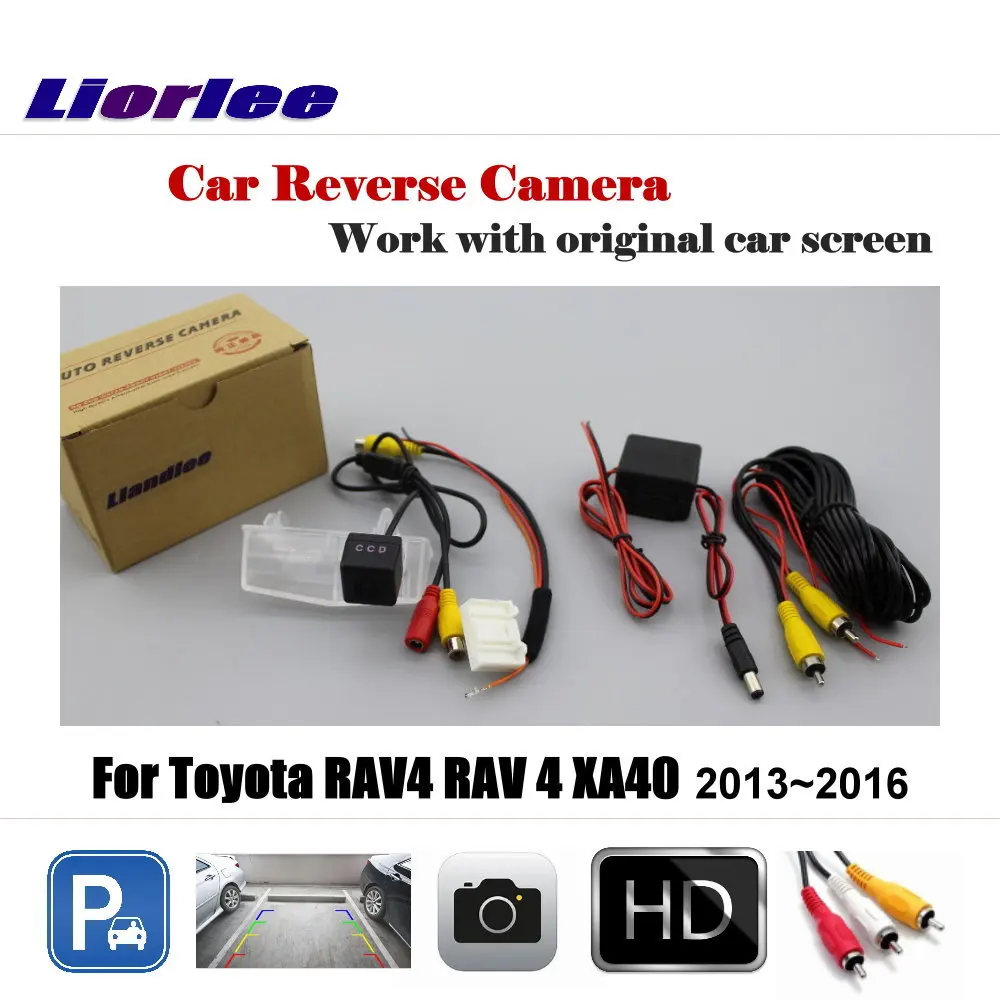 

For Toyota RAV4 RAV 4 XA40 2013~2016 Car Reverse Rearview Camera Original Screen / HD CCD Backup Parking CAM