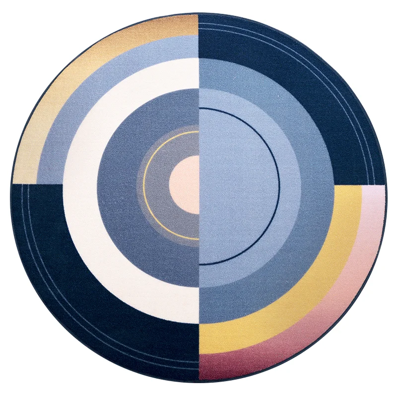 Скандинавские Роскошные диван журнальный столик коврик современный минималистский гостиная круглый ковер Домашняя мода компьютерный поворотный стул одеяло