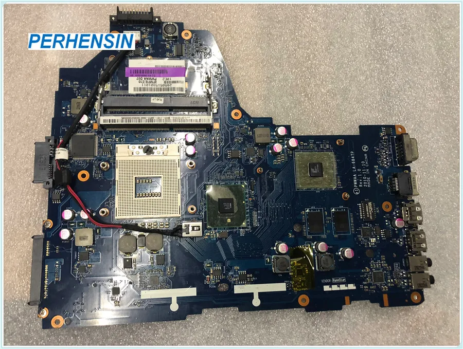 

Б/у материнская плата K000125840 для ноутбука Toshiba Satellite C660 C665 PWWAA LA-6847P HM55 DDR3 PGA988
